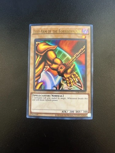 Left Arm of the Forbidden One LOB-EN123 Legend of Blue Eyes White Dragon...
