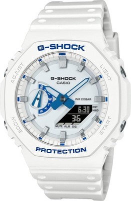 CASIO G-SHOCK Hidden Glow GA-2100HDS-7A1JF Herren Eco Resin Uhr Weiß NEU