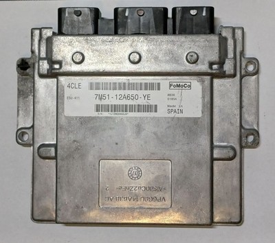 Ford C-MAX I 2008 Benzin Motorsteuergerät -modul 7M5112A650YE 1kW TMD10494