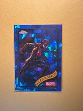 2025 Topps Chrome Sapphire Marvel Miles Morales #176 Base 1