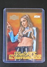 2025 Skybox Metal Universe Aew All Elite Wrestling - Blast Furnace Britt...