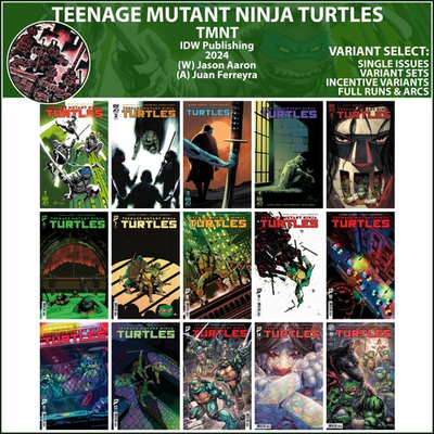 #ad Teenage Mutant Ninja Turtles 2024 #1 12 13 14 15 IDW Publishing COVER SELECT $299.88
