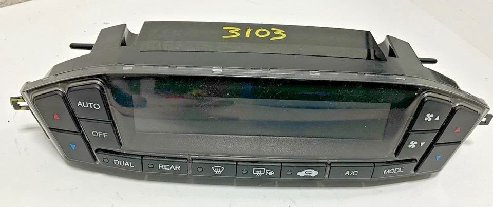 Acura MDX 2009 AC control de temperatura climática 79600STXA530M1 OEM *roto* Foto 3 de 4