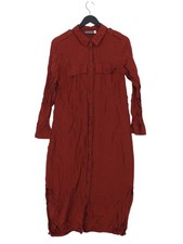 Mint Velvet Shirt Maxi Dress UK12 in Brown