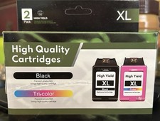 High Yield 67XL Ink Cartridge 2PK Black Tri-color for HP 1210 2330 4100