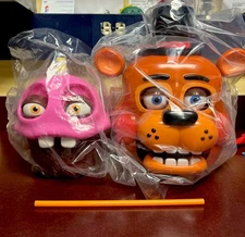 FNAF 2 Popcorn Bucket Set Freddy Fazbear & Chica Cup AMC NEW Sealed 2025