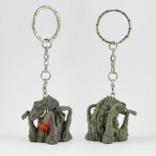 Biollante Keychain TOHO Godzilla Store Japan H36 x W31mm NEW JAPAN