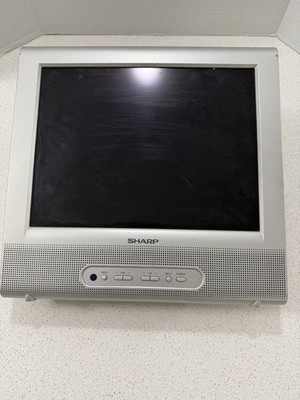 Sharp 13  LCD TV w/ Remote LC13AV4U Retro Gaming Tested Works Used Beautiful!