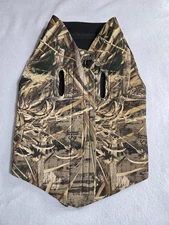 Game Winner Size 2XL Dog Hunting Vest Harness Camo Zip Hook N Loop Safety Dogs