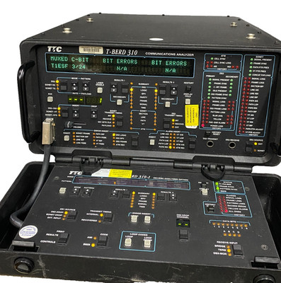 TTC T-BERD 310 COMMUNICATION ANALYZER 310-1 DS1/DS0 THREE SLOT EXPANSION 50/60HZ