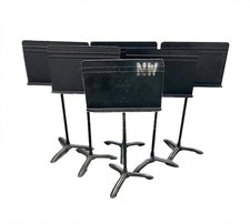 Manhasset Lot of 6 Symphony Music Stands - Black