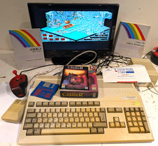 Commodore Amiga 500 Plus Computer Bundle A500+ Cadaver Game PSU Mouse WORKING