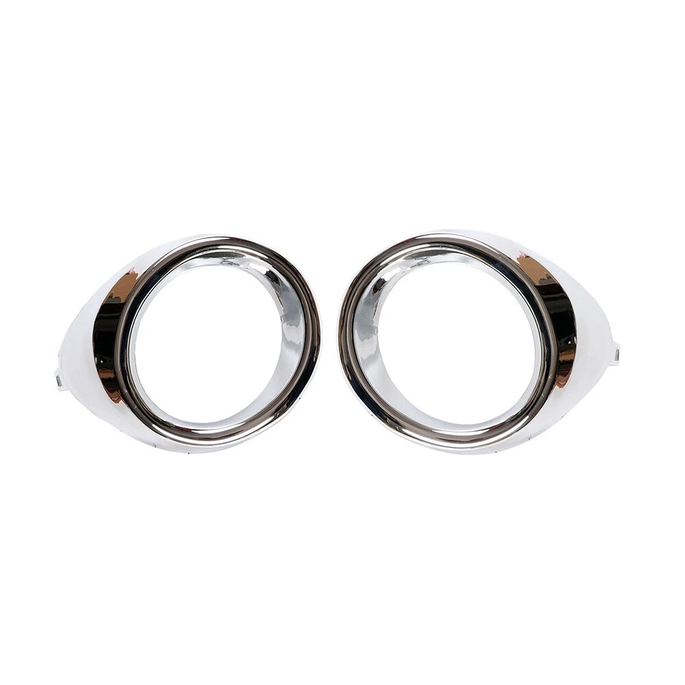 2 For Lexus ES300h ES350 Front Bumper Fog Light Lamp Bezel Trim Cover Chrome L&R Foto 4 de 4