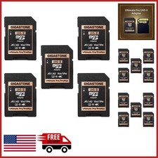 Camera Memory Card Adapter UHS-II MicroSD to SD 5-Pack for Convenience