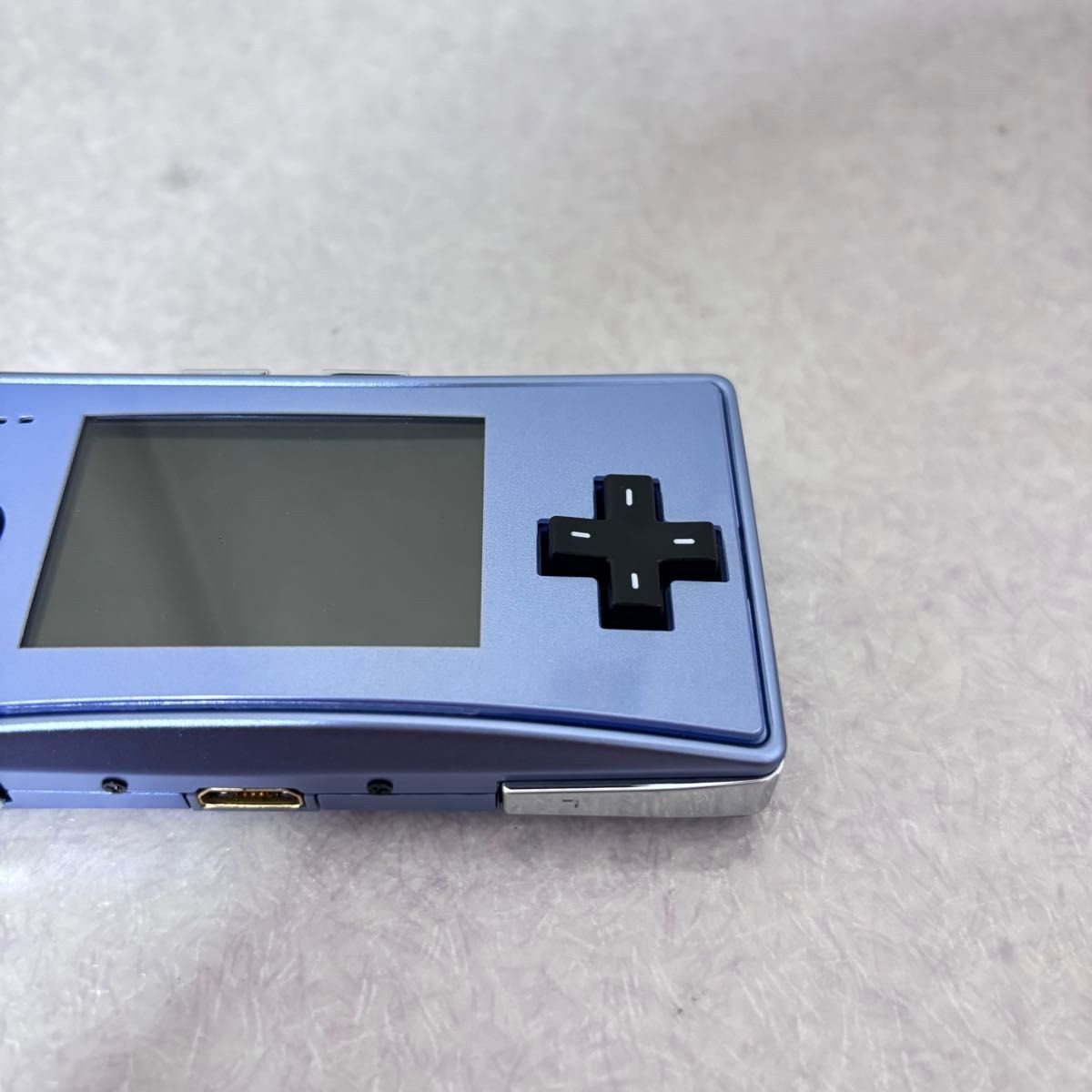 NINTENDO Game Boy Micro OXY-001 Blue Handheld Console Tested