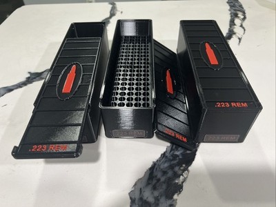 .223 / 5.56 Ammo Box 100rd Capacity (3 Pack)
