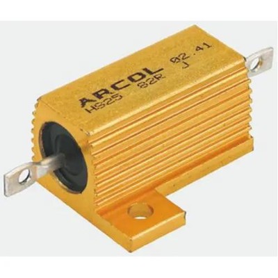 1PC ARCOL HS50 8R2 J HS50 Al house wirewound resistor,8R2 50W