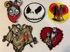 (5) Nightmare Before Christmas Patch Jack Sal...
