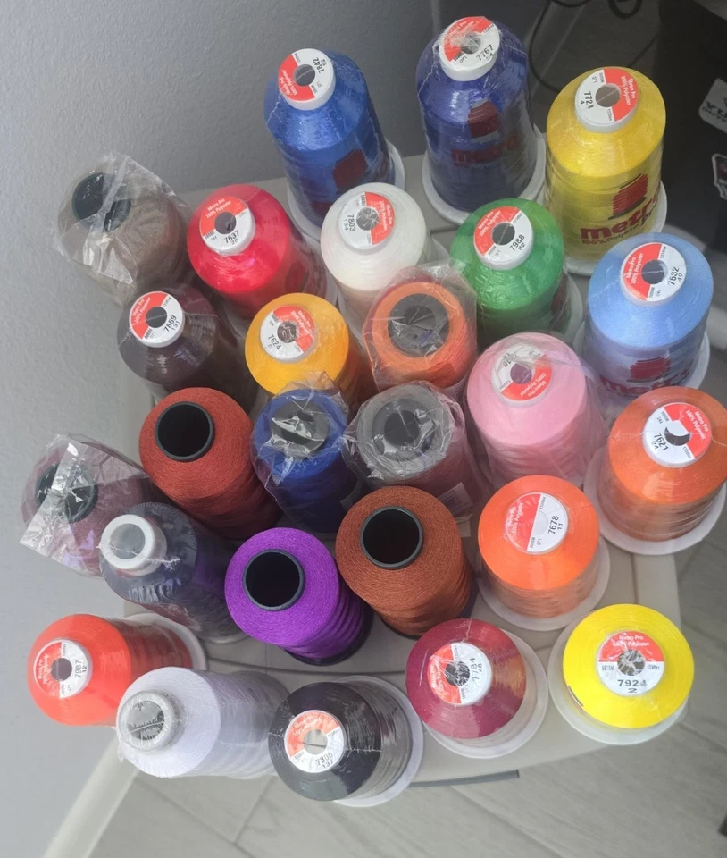 Embroidery thread. - Image 2 of 2