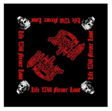 Authentic Death Life Will Never Last Bandana NEW