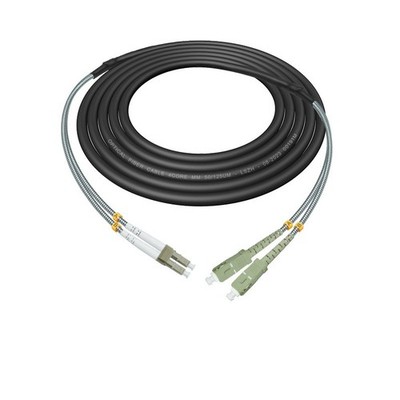 1M~20M LC-SC UPC Duplex Patch Cord MM OM2 50/125 LSZH Outdoor Fiber Patch Cable