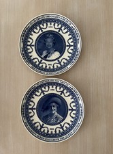 Wedgewood Plates of Queen Elizabeth’s Golden Jubilee and Queen Mother life.