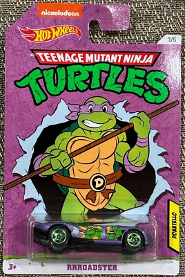 Y♦789 タコタロウ Hot Wheels Teenage Mutant Ninja Turtles TMNT Donatello RRROADSTER