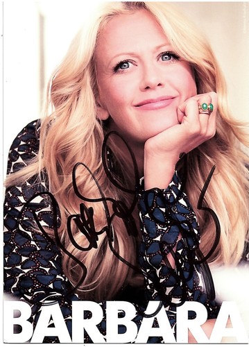 Barbara Schöneberger   Autogramm