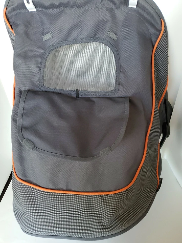 Baby Trend EX- Navigator Double Jogger Stroller Canopy Hood Visor Shade Gray.  - Image 2 of 4