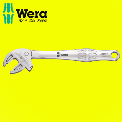 Wera 05020101001 6004 Joker L selbsteinstellender Schraubenschlüssel, 16-19 x 5/8-3/4'' x 224 mm