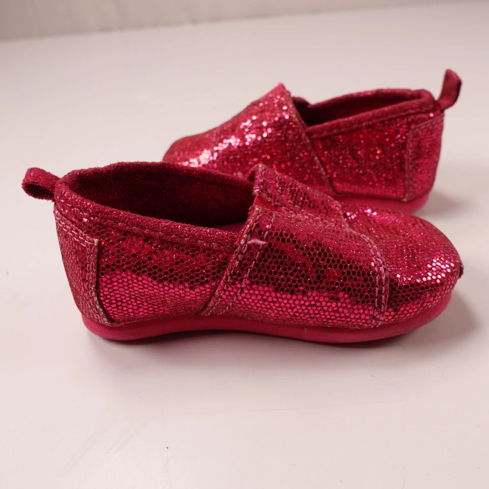 Gymboree ребенка ясельного возраста девочки красный блестящий платье туфли размер 4 блестящий ремень плоскостях - Изображение 4 из 4