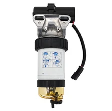 Fuel Pump & Fuel Filter 228-9129 for Caterpillar Backhoe 414E 416D 416E 420D+