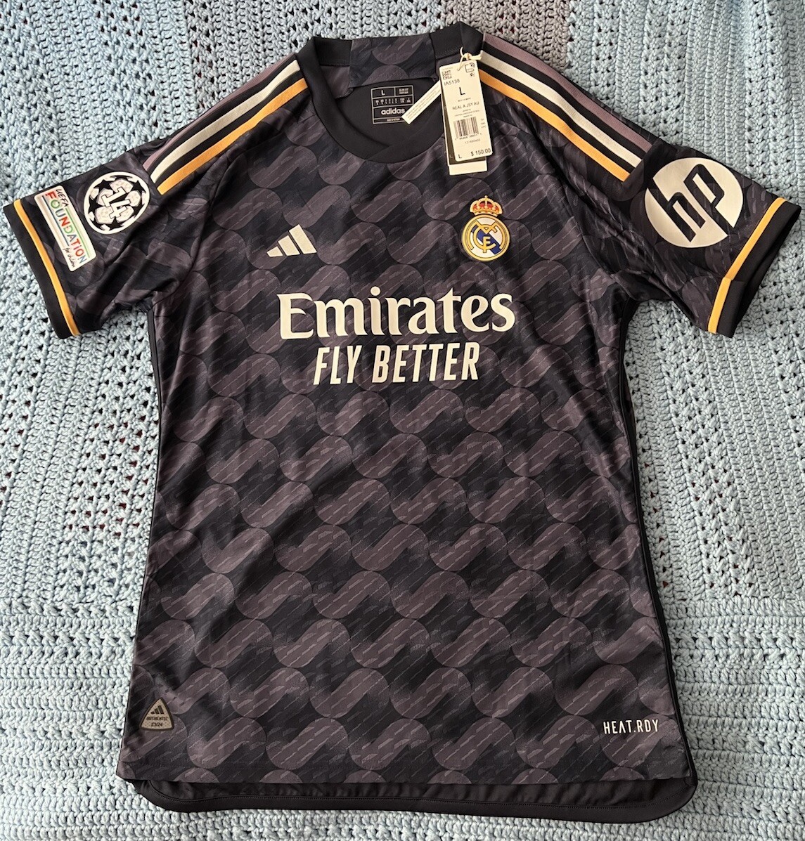 Authentic Toni Kroos Real Madrid Jersey Away 23/24 Season