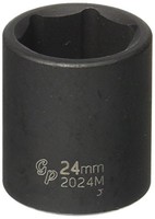 Grey Pneumatic (2024m) 1/2 Drive X 24mm Standard Socket, New, Free Shipping on sale Grey Pneumatic (2024m) 1/2 Drive X 24mm Standard Socket, New, Free Shipping on sale