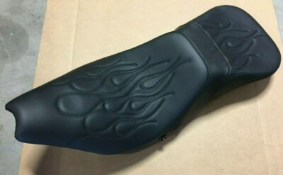 DANNY GRAY BIG DOG MOTORCYCLES FLAME AIRHAWK 2-UP SEAT  K-9 Mastiff Bulldog