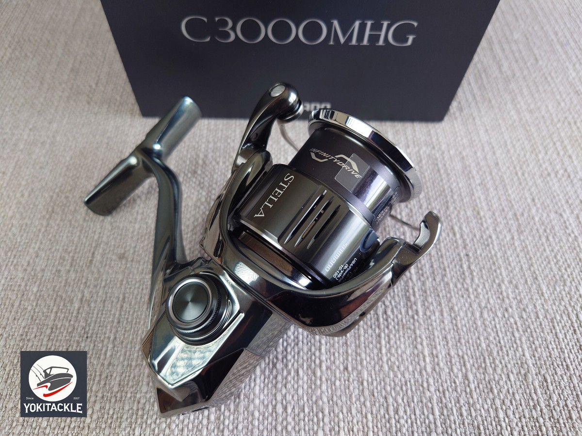 Shimano 22 Stella C3000MHG Spinning Reel-Watch our Product