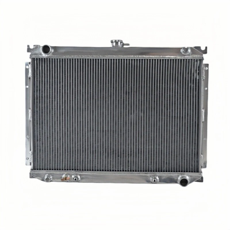 Radiador de aluminio para Nissan Máxima GL GXE SE 6Cy 3,0 L automático 1985-1988 1986 1987 Foto 2 de 4