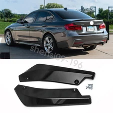 For F30 F31 F32 F33 F22 Rear Bumper Diffuser Lip Side Aprons Spats Splitter Kits