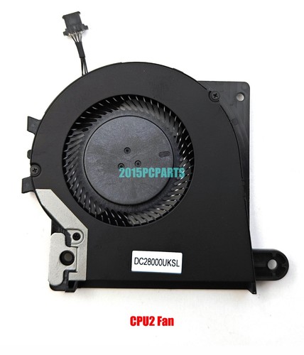 New for Dell Alienware X17 R1 CPU / GPU Cooling Fans - Picture 7 of 9