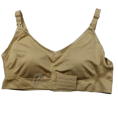 Sykooria Women's Full Bust Maternity Nursing Bra Wirefree Seamless Bralette - Picture 2 of 9