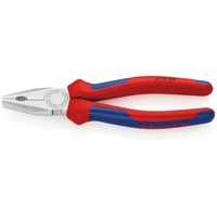 Knipex Kombizange Verchromt, Mit Mehrkomponenten-HüLlen 200 Mm 03 05 200