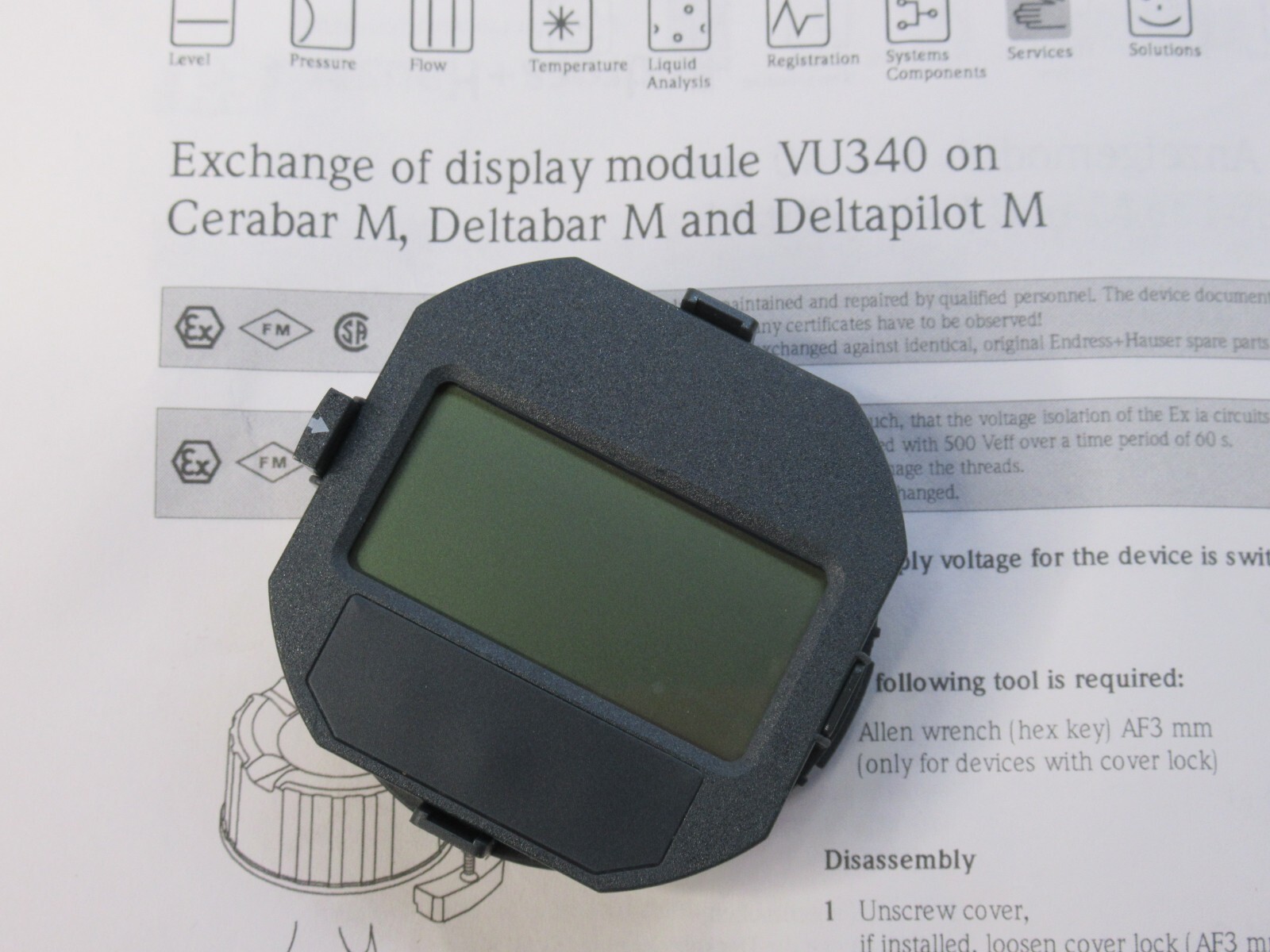 NEW) ENDRESS + HAUSER 71111067 Display Module | eBay 