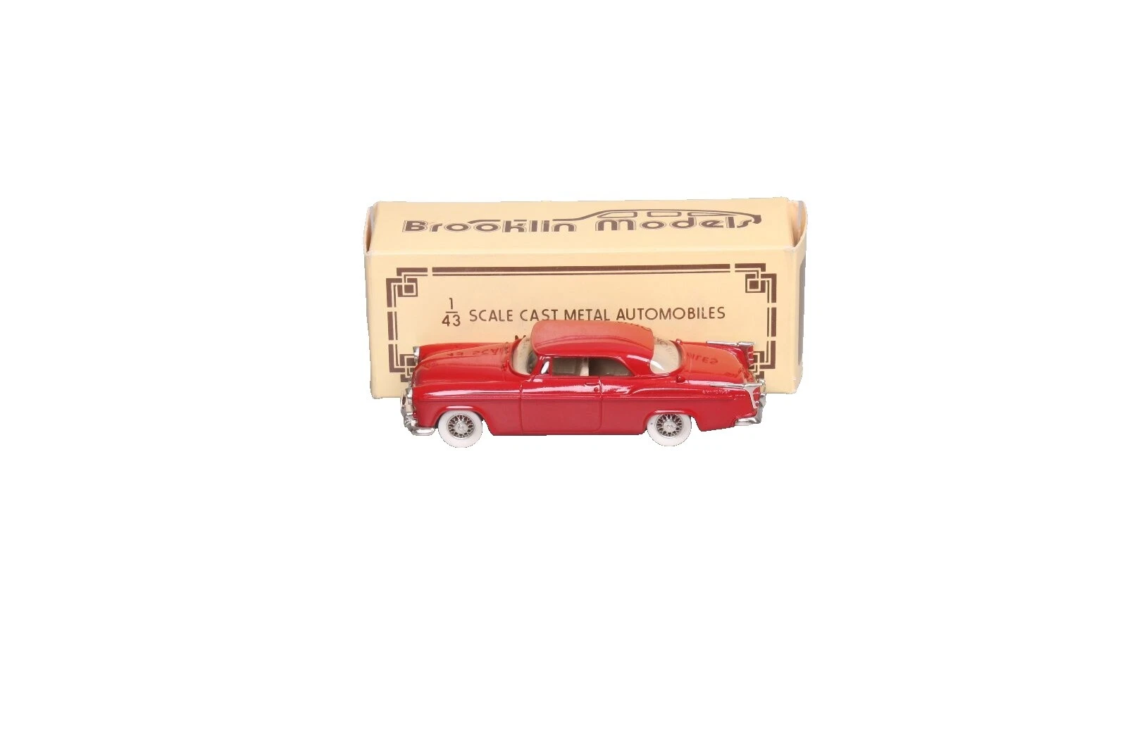 Coches Diecast metal blanco Brooklin Chrysler