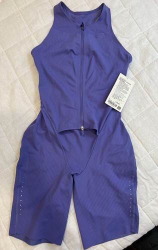 NWT Lululemon SenseKnit Running One-Piece~size:4，6~ Charged Indigo