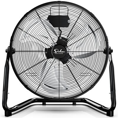 #ad 12 18 20 Inch 3 Speed High Velocity Industrial Floor Fans 1 2 Pack $72.99