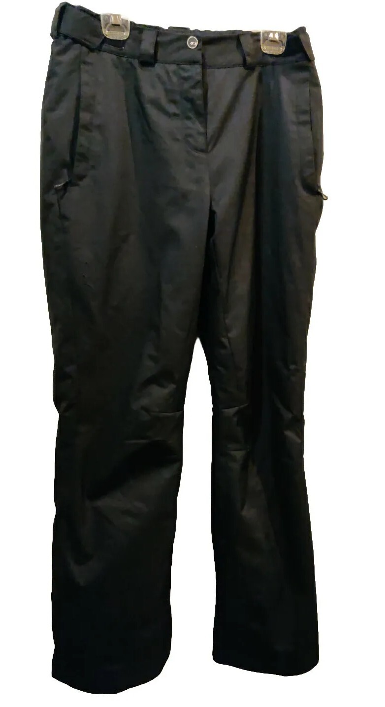 Salomon Pantaloni Snowboard Uomo XL Nero Neve Sci Clima Pro 10k Inverno Asciutto