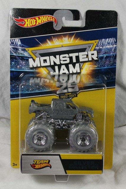 hot wheels monster jam 25th anniversary