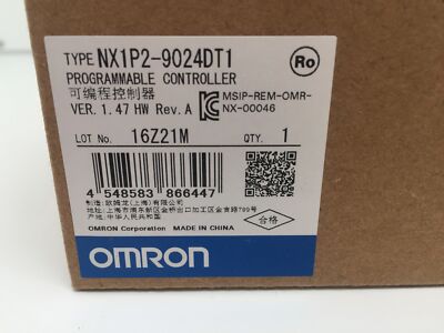 1PC OMRON NX1P2-9024DT1 PLC Module NX1P29024DT1 New In Box Expedited Shpping