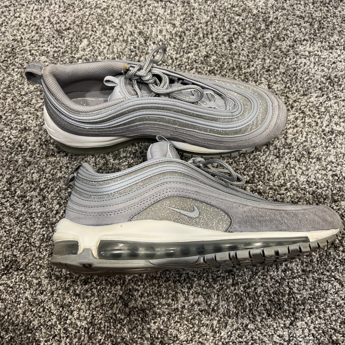 Shoes Sneakers Air Max 97 Og Grey Glitter Grey Nike Air Max 97
