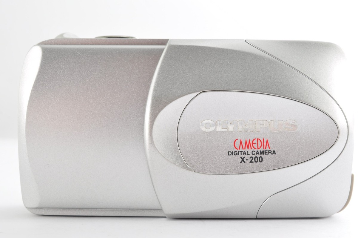 Olympus Camedia X-200 Silver 3.2MP Digital Camera [Exc+5